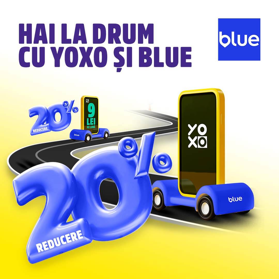 La drum cu YOXO si Blue | YOXO Dealz